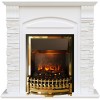 Каминокомплект Smolcom Alioth New STD-ASP с Dimplex Atherton (бьянко белый)