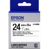 Картридж Epson LK-6WBN, Standart, белый/черный, 24/9, (C53S656006) для LabelWorks