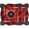 Набор вентиляторов Corsair Air AF120 LED Red Quiet Edition Twin Pack (CO-9050016-RLED)
