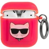 Чехол CG Mobile Karl Lagerfeld для AirPods 1&2 KLA2UCHFP (розовый)