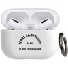 Чехол CG Mobile Karl Lagerfeld для AirPods Pro KLACAPSILRSGWH (белый)