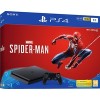 Игровая приставка Sony PlayStation 4 Slim 1TB Marvel's Spider Man (черный)