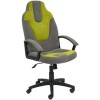 Кресло TetChair Neo 3 (флок, серый/олива)