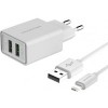 Сетевое зарядное Atomic U400 Lightning (белый)