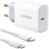 Сетевое зарядное Ugreen CD137 50698 (белый)